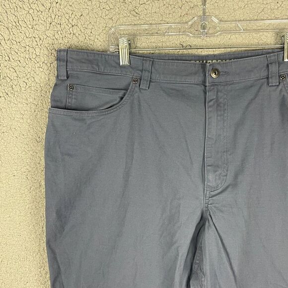 Duluth Trading Co Pants Men’s 44x30 Blue Ballroom Relaxed Fit - Picture 2 of 9